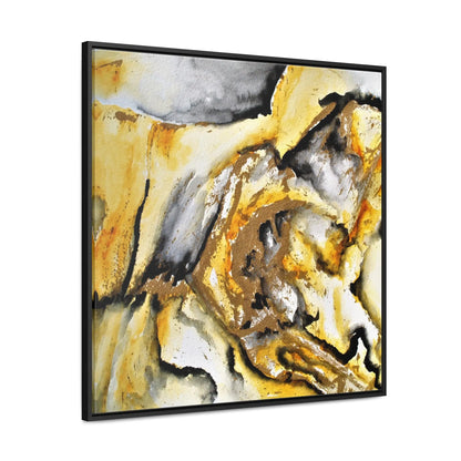 Tiger Stripe Gallery Canvas Wraps, Square Frame