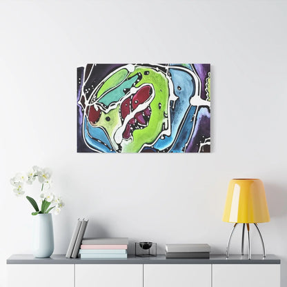 Alien Satin Canvas, Stretched