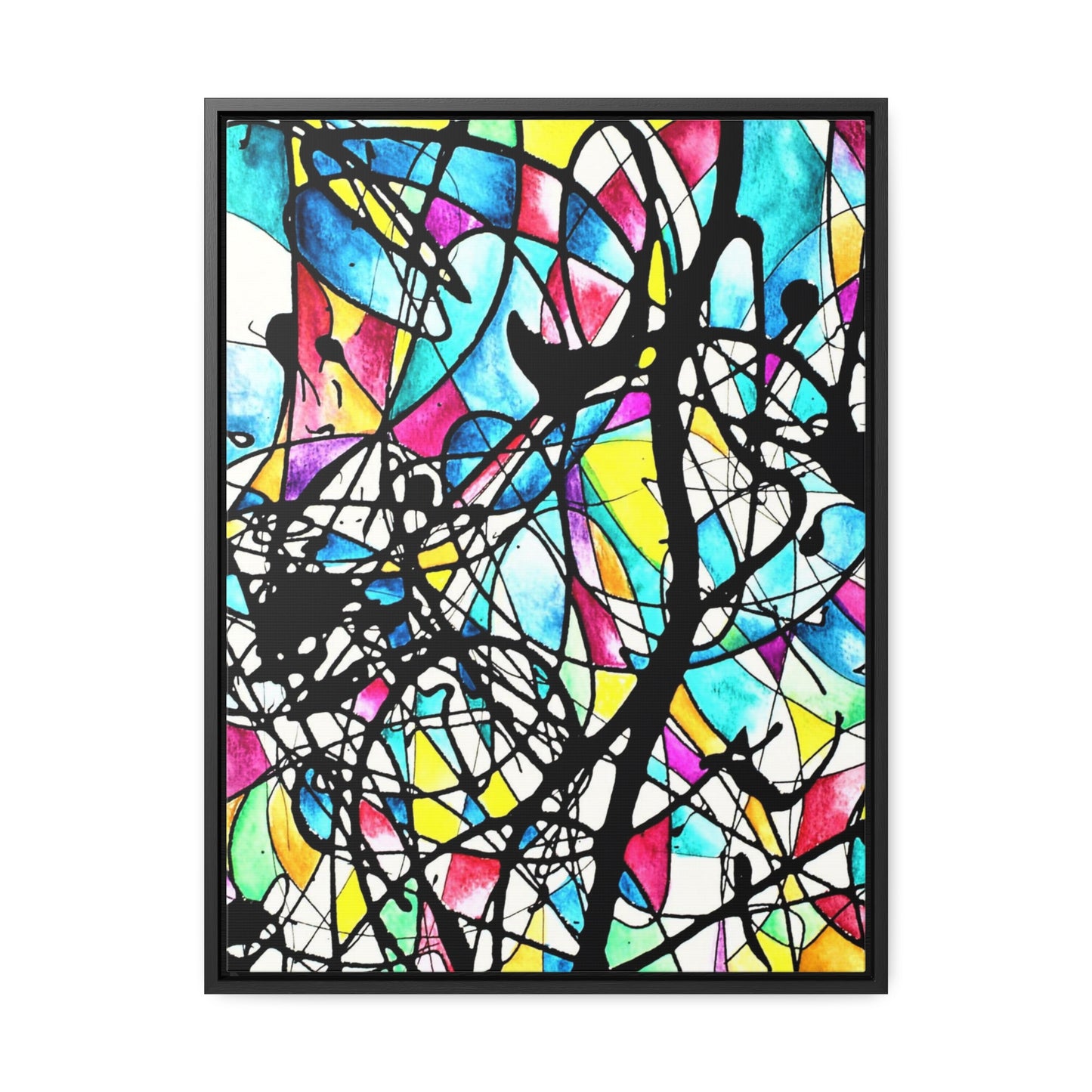 Kaleidoscope Gallery Canvas Wraps, Vertical Frame