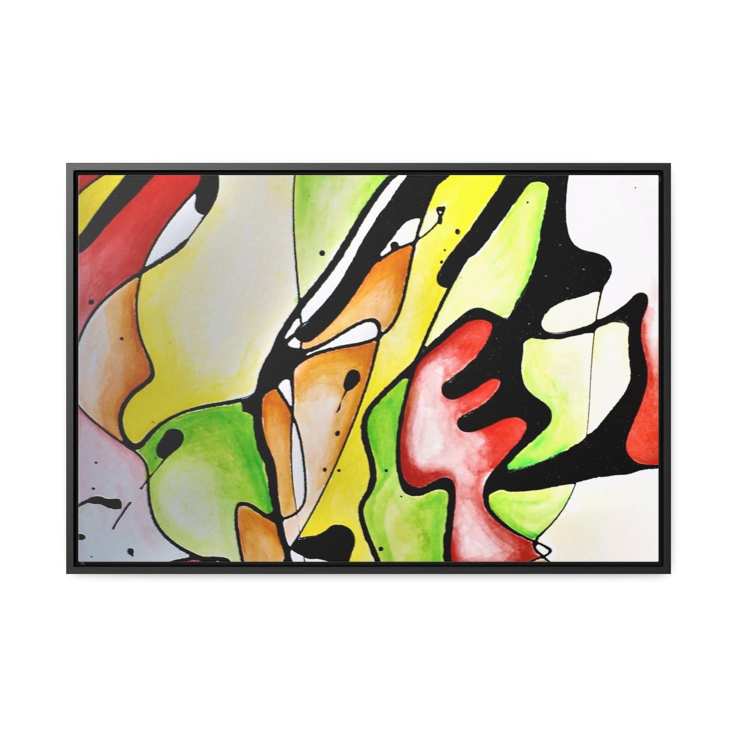 Red Mushroom Gallery Canvas Wraps, Horizontal Frame