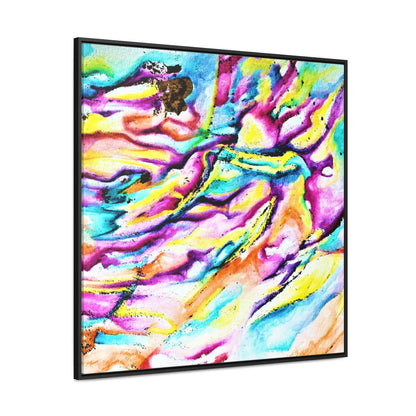 Teal River Gallery Canvas Wraps, Square Frame