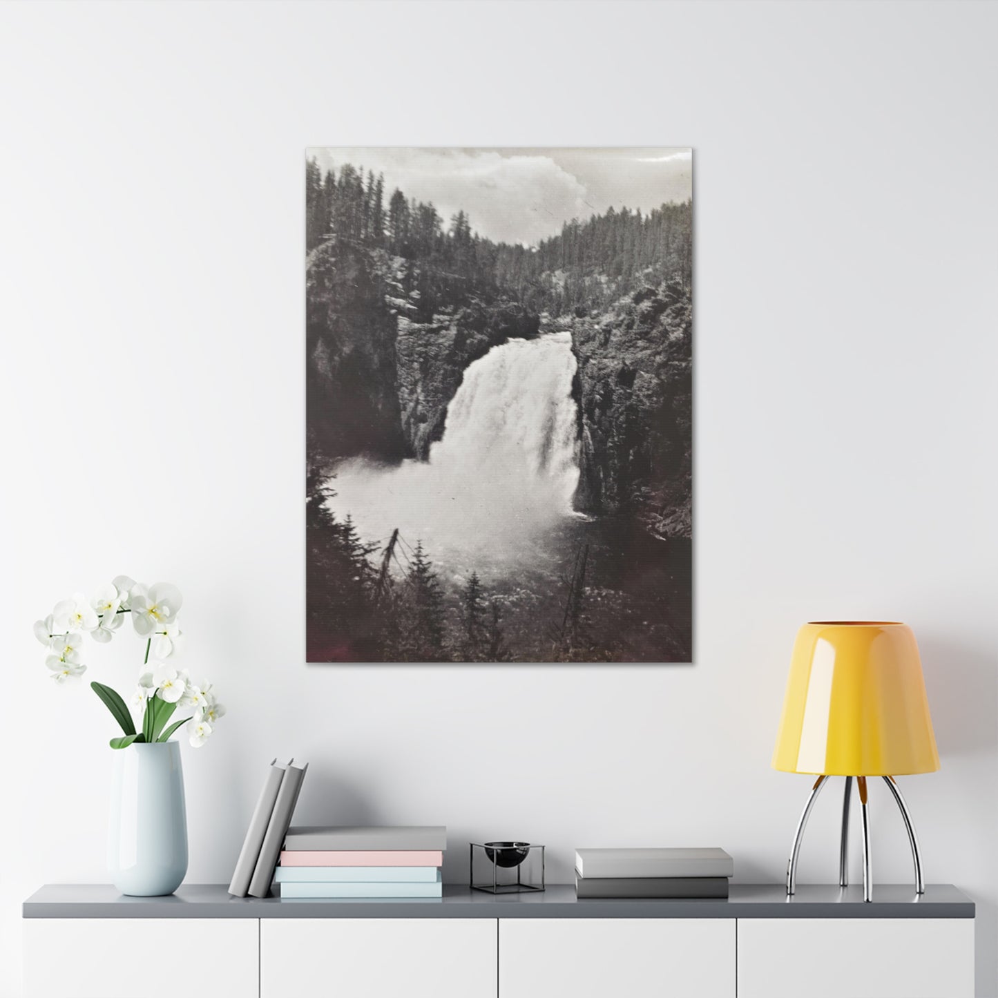 Upper Falls Yellowstone Canvas Gallery Wraps