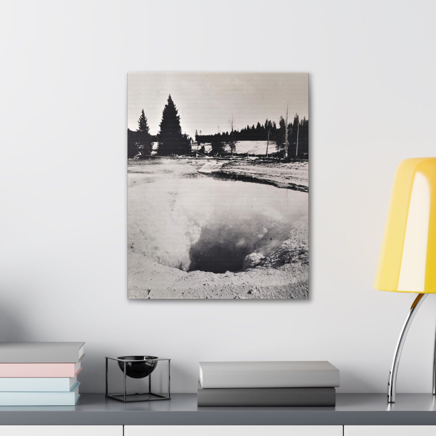 Morning Glory Pool Yellowstone Canvas Gallery Wraps