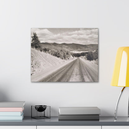 Western Road Canvas Gallery Wraps 20″ x 16″ 1.25"