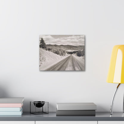 Western Road Canvas Gallery Wraps 14″ x 11″ 1.25"