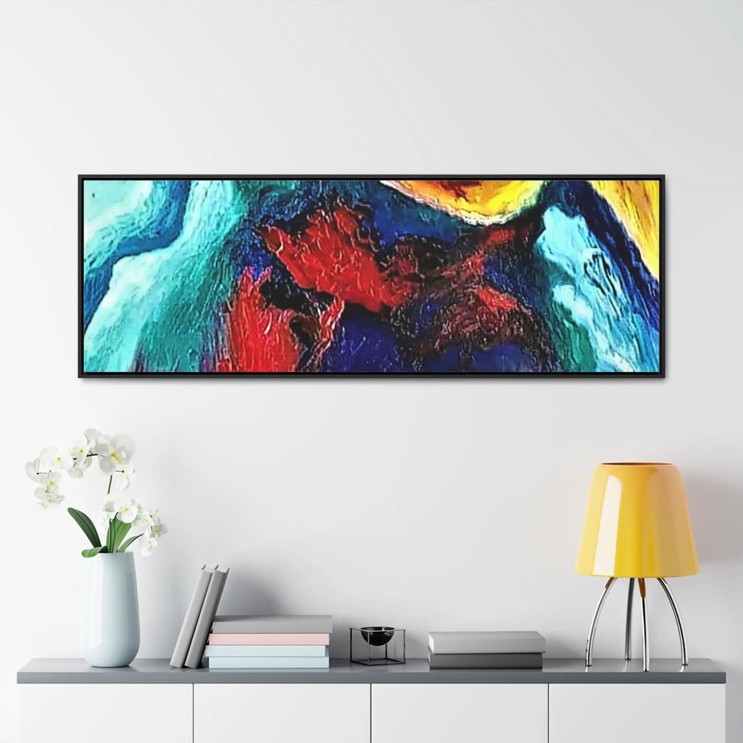 Cavern Gallery Canvas Wraps, Horizontal Frame