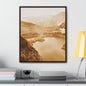 San Gabriel Dirt Fill Dam #1 Gallery Canvas Wraps, Vertical Frame Printify