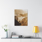 Back View Morris Dam Spillway Stretched Canvas 1.5" 24″ x 30″