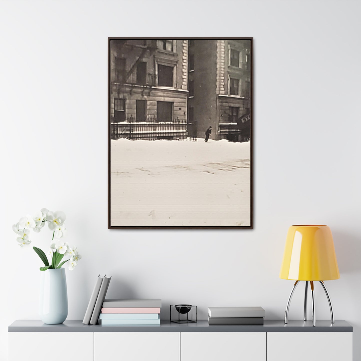 430 W. 119th St. New York Gallery Canvas Wraps, Vertical Frame