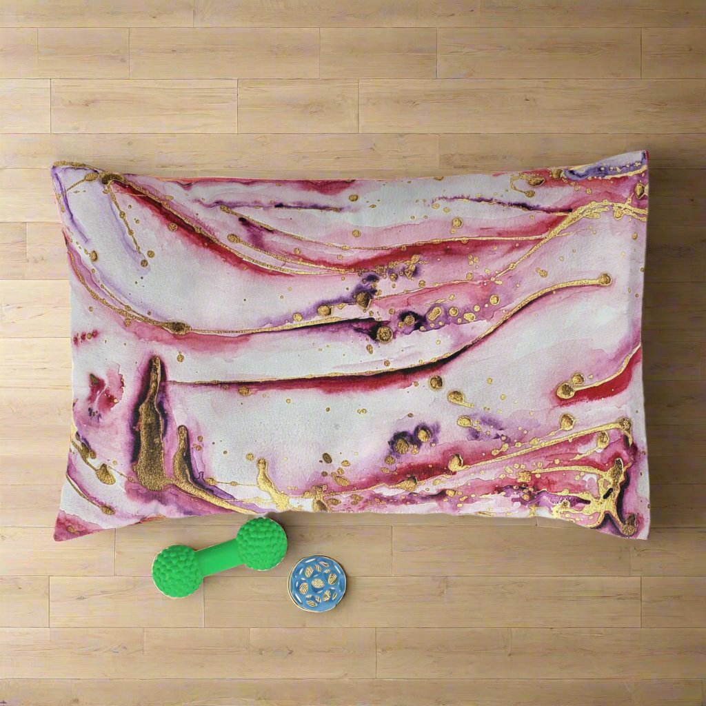 Cherry Cream Soda Pet Bed