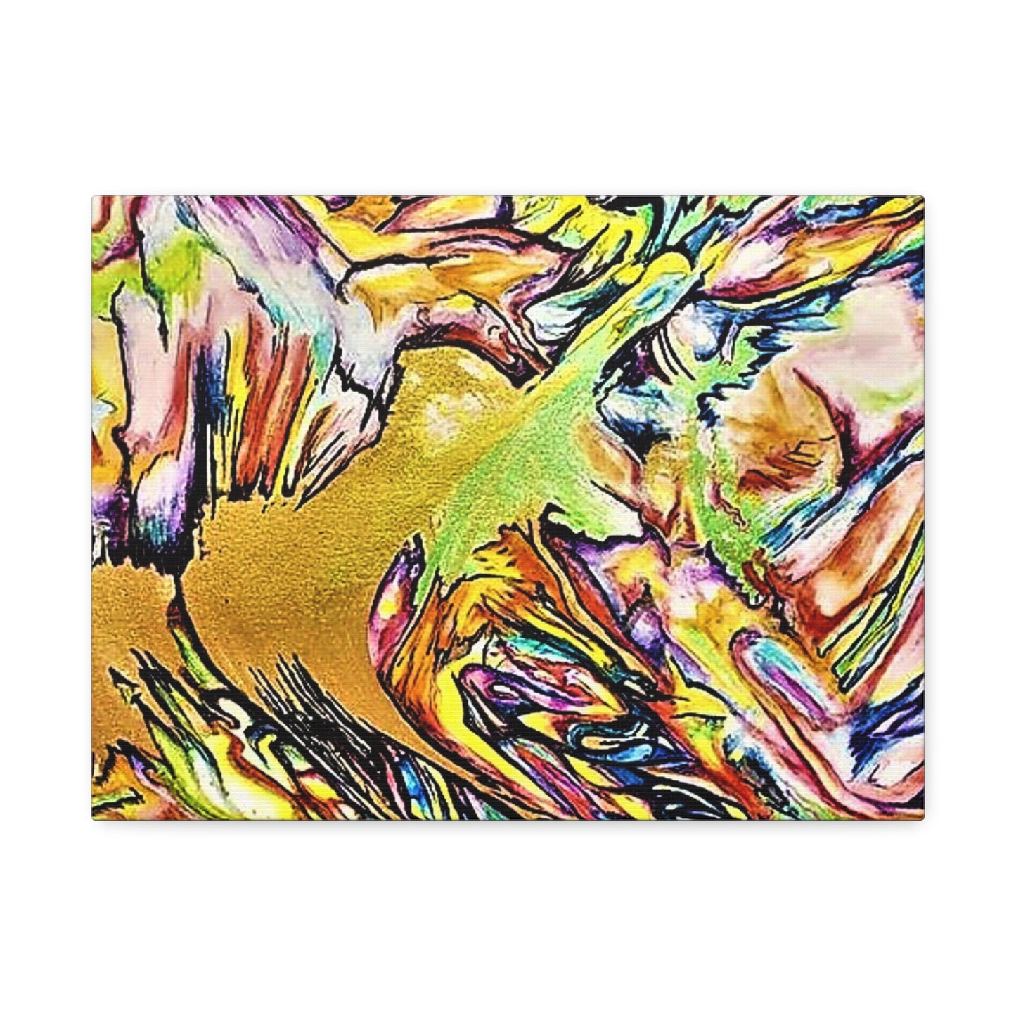 Phoenix Rising Stretched Canvas