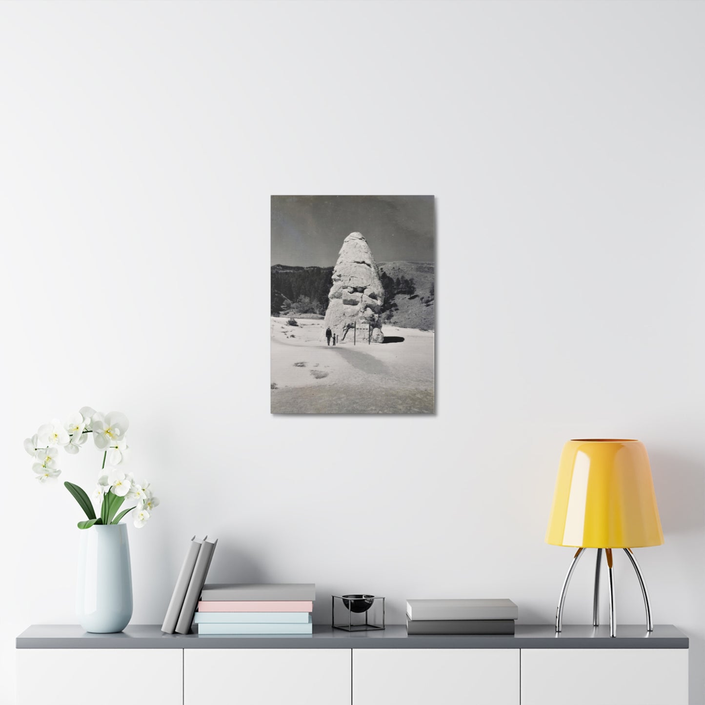 Liberty Cap Yellowstone Stretched Canvas