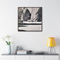 At the Needles Gallery Canvas Wraps Square Frame 30″ x 30″ Premium Gallery Wraps (1.25″) Walnut