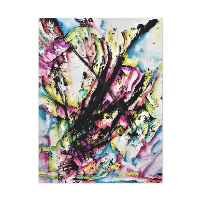 Kitty In Space Canvas Gallery Wraps 30″ x 40″ 1.25"