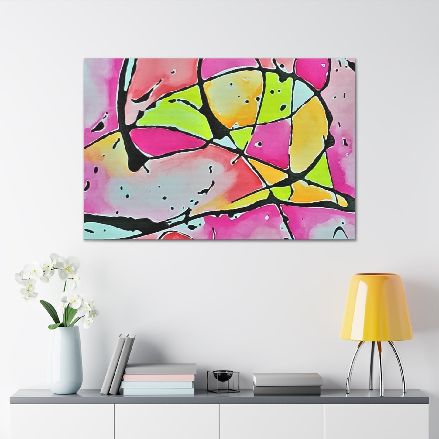 Pink Mouse Canvas Gallery Wraps