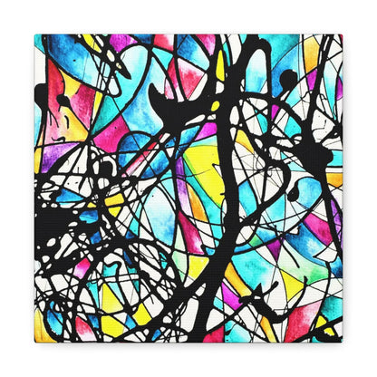 Kaleidoscope Canvas Gallery Wraps 10″ x 10″ 1.25"