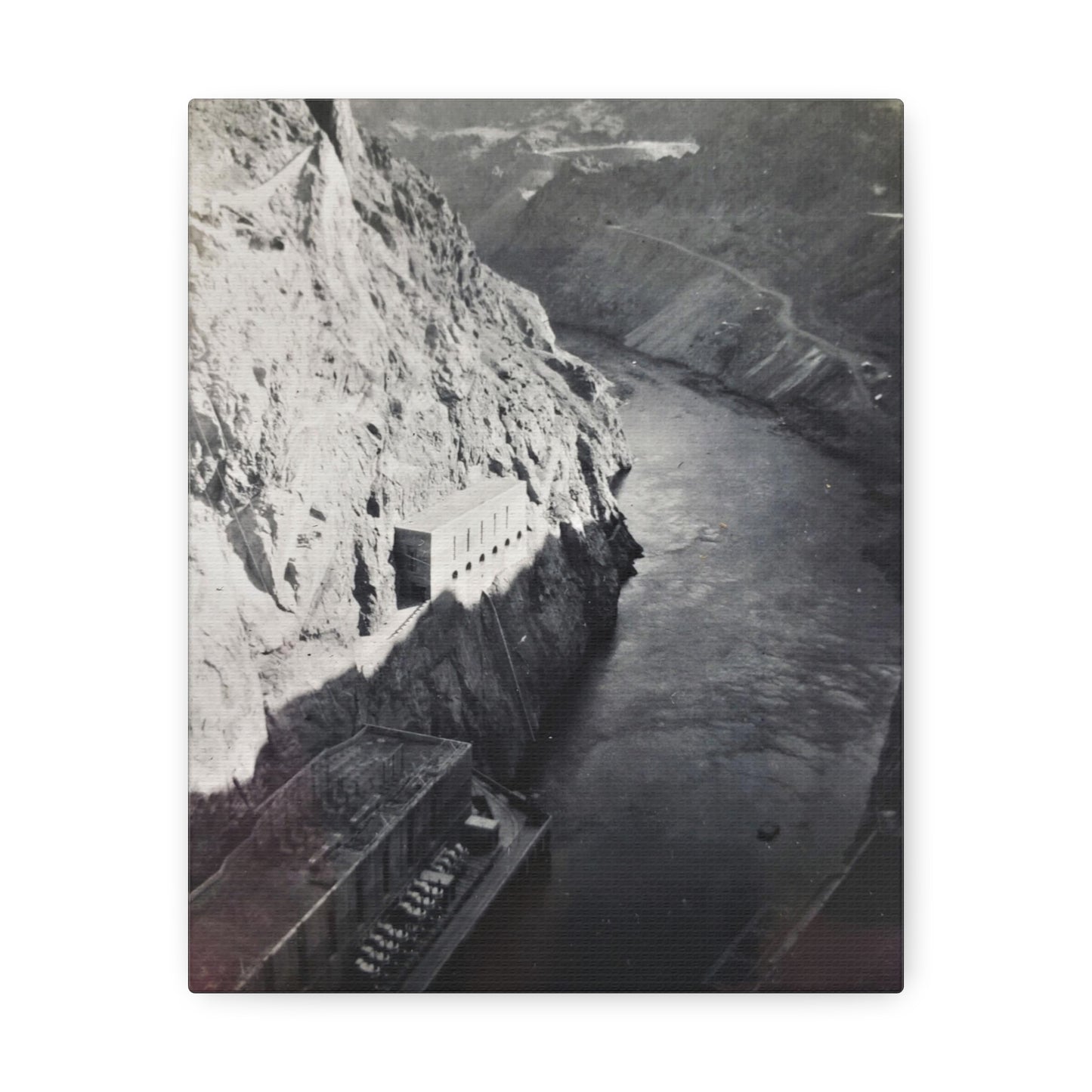 Boulder Dam Stretched Canvas