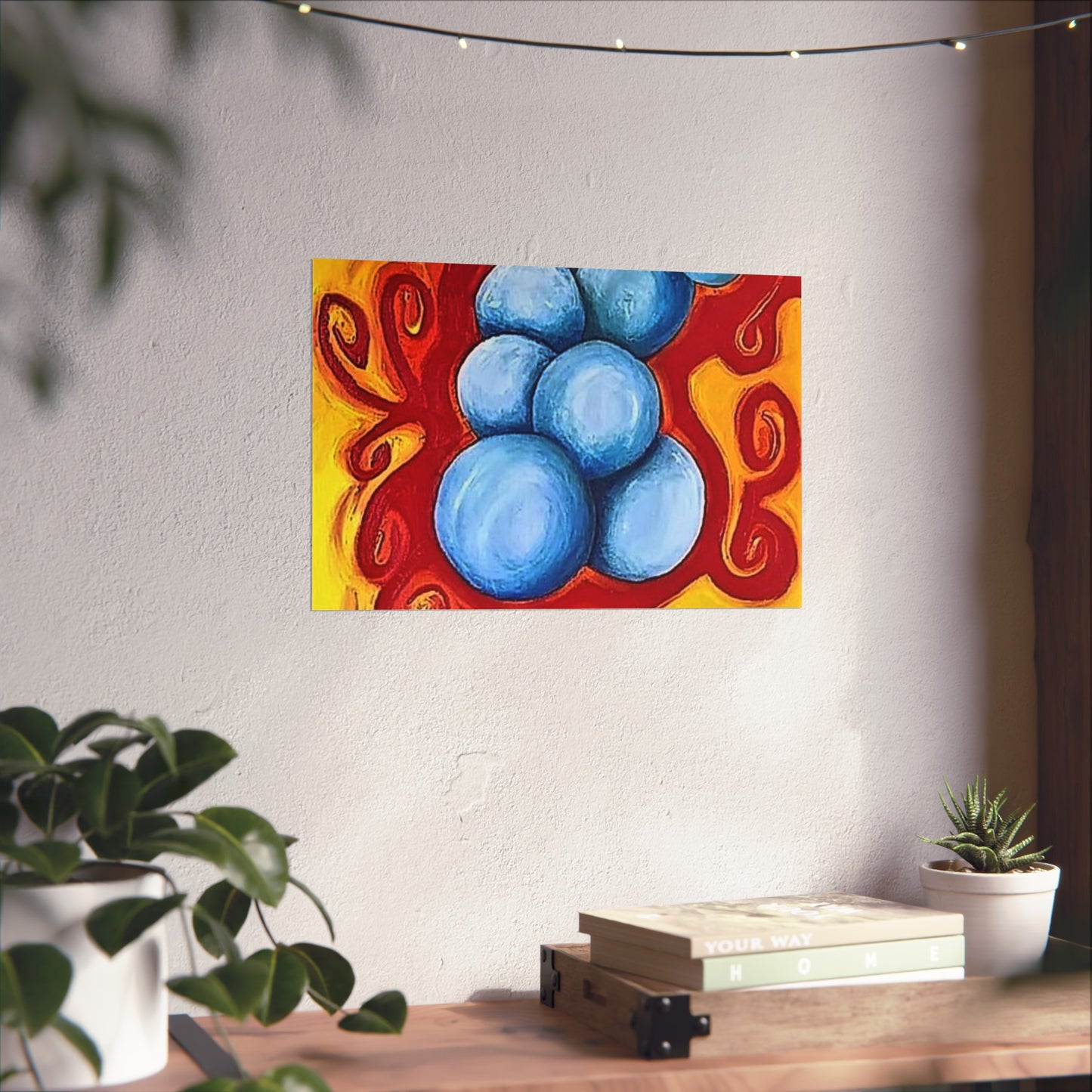 Blue Balls Fine Art Posters