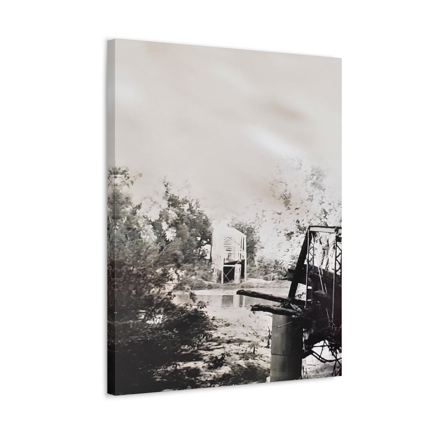 Bridge Stretched Canvas