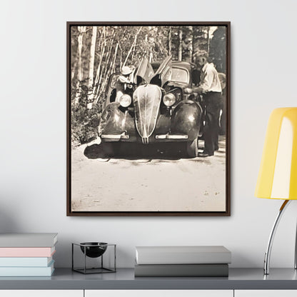 After The Black Hills 1939 Gallery Canvas Wraps Vertical Frame 20″ x 24″ Premium Gallery Wraps (1.25″) Walnut