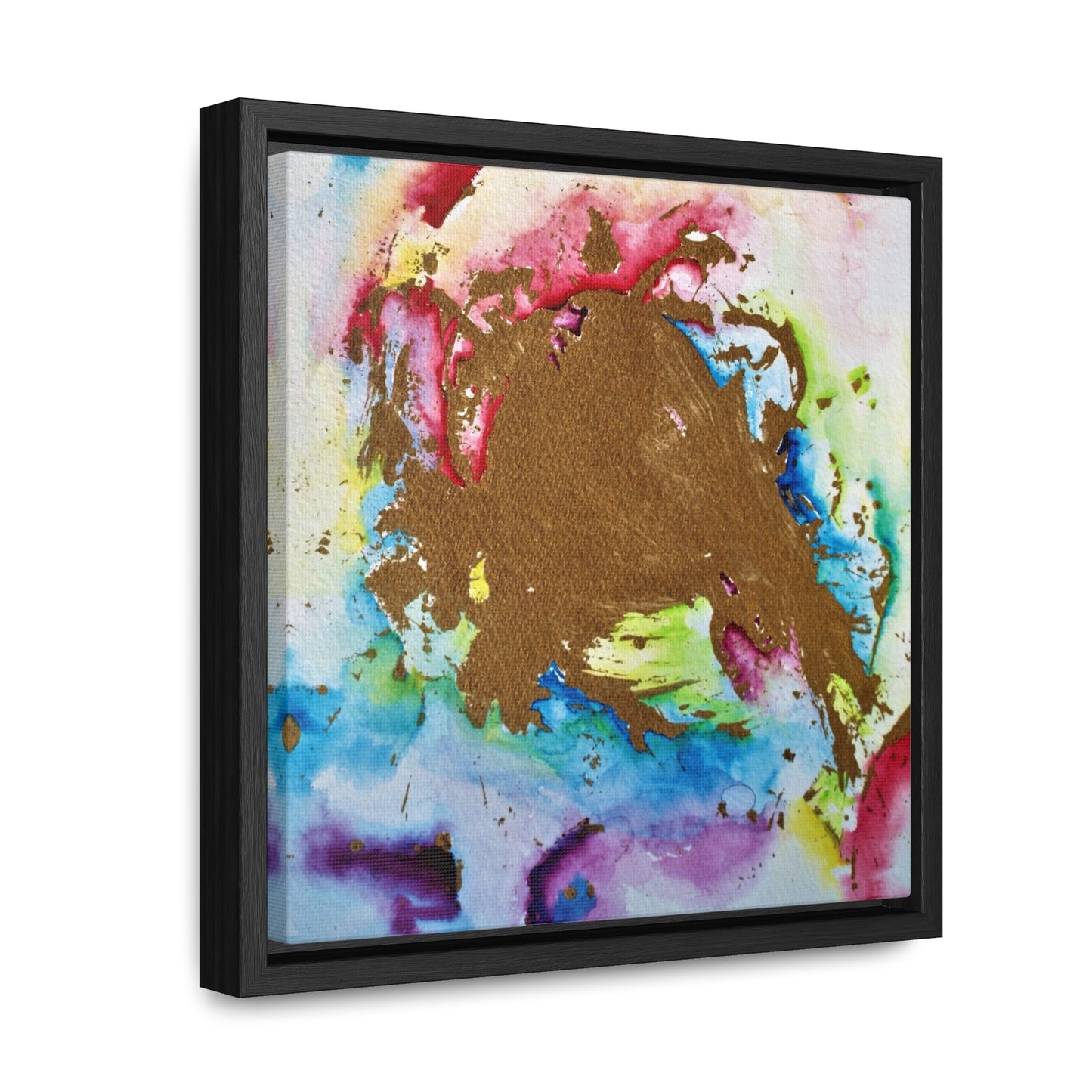 Through The Vapor Gallery Canvas Wraps, Square Frame