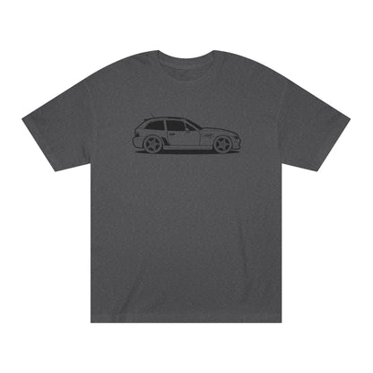 Another M Coupe Tee - Unisex American Apparel Classic T-Shirt - Charcoal Heather - T-Shirt