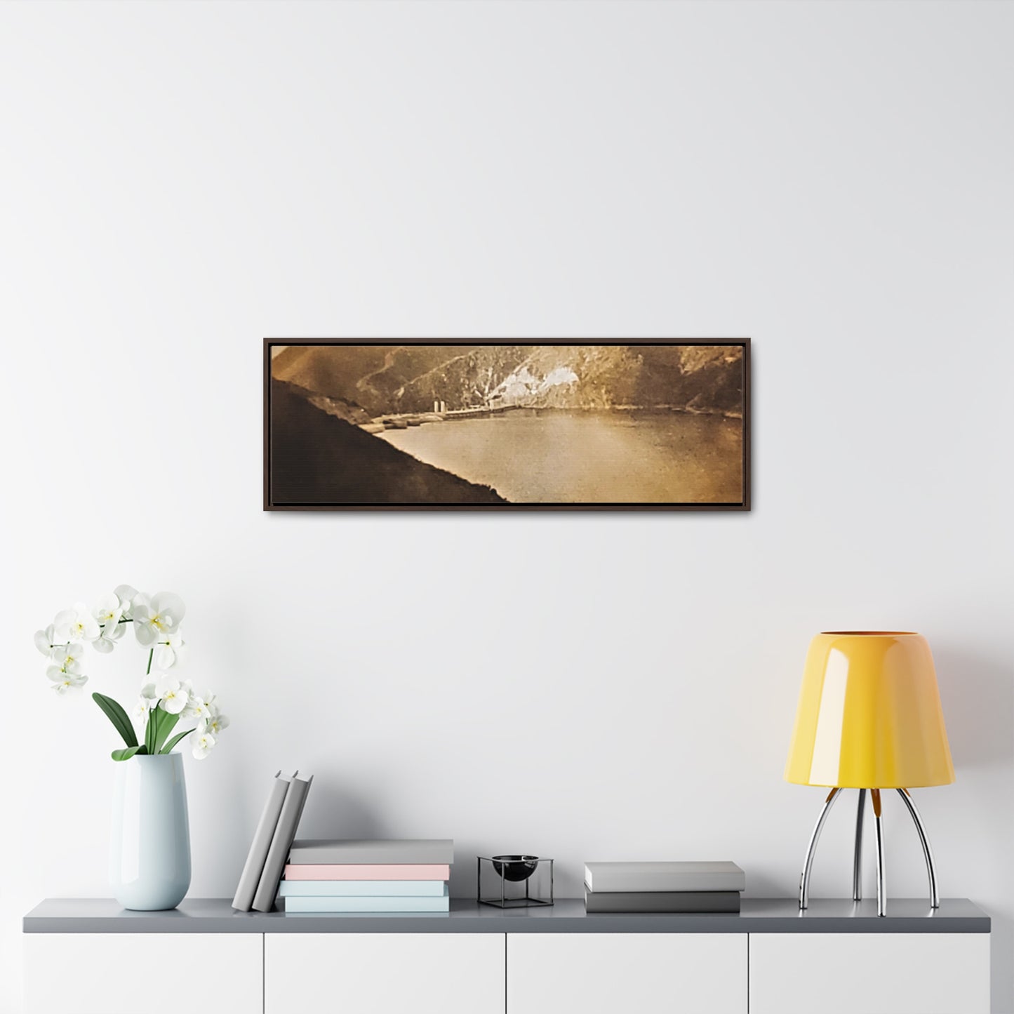 Morris Dam Lake Gallery Canvas Wraps, Horizontal Frame