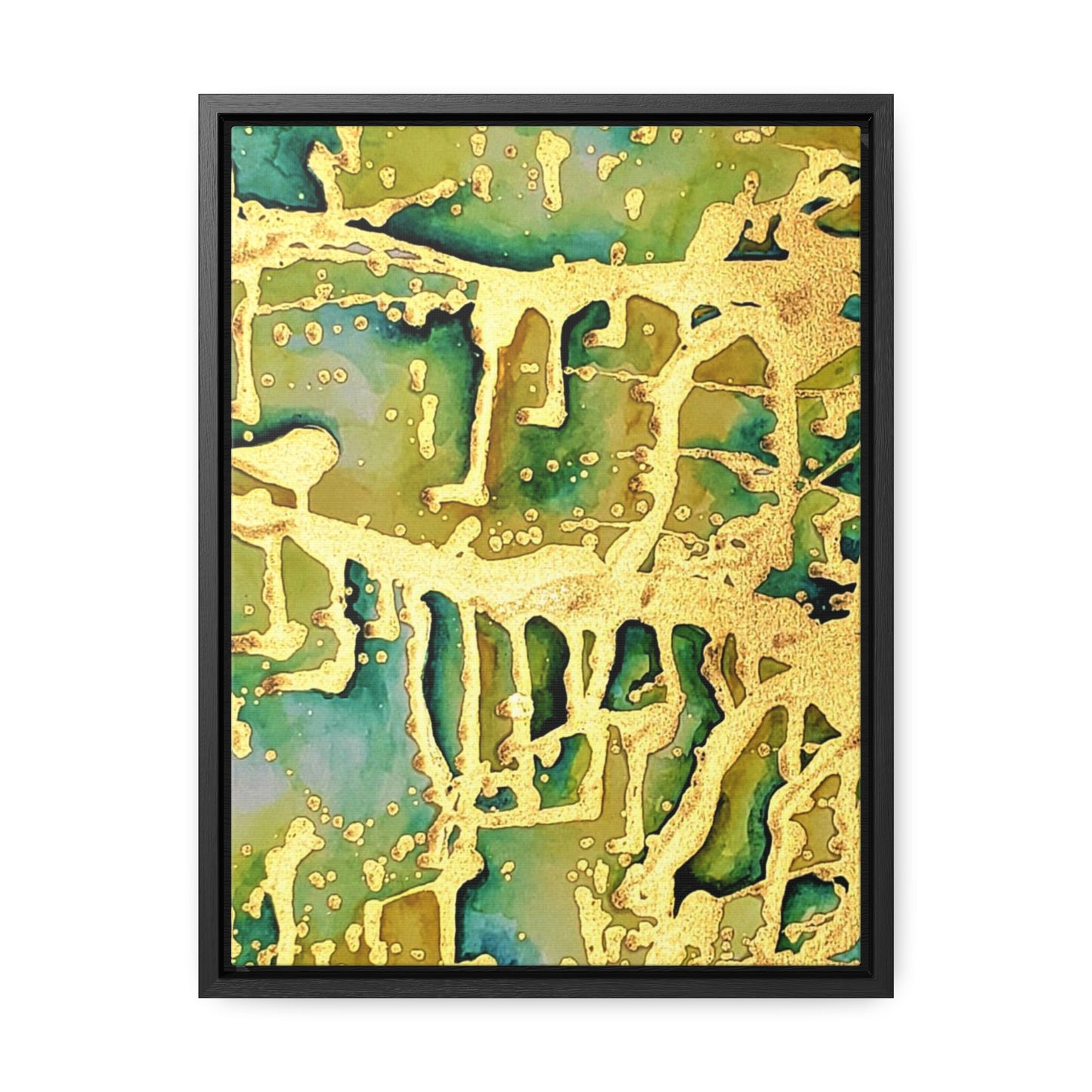 Acid Rain Gallery Canvas Wraps, Vertical Frame