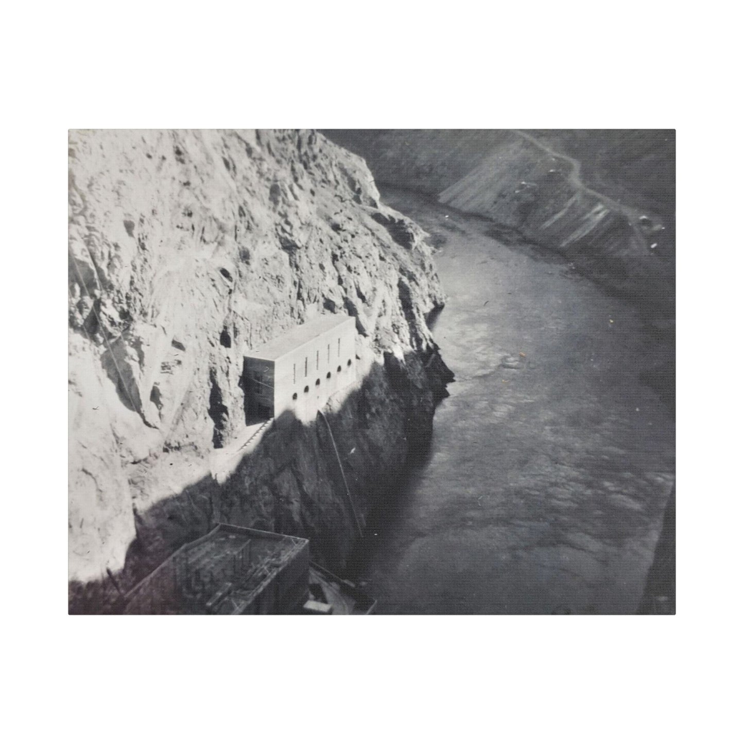 Boulder Dam Satin Canvas, Stretched