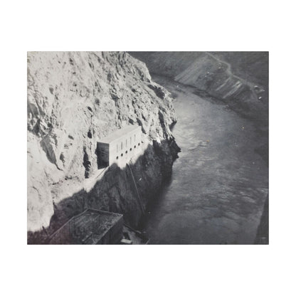 Boulder Dam Satin Canvas Stretched 30" x 24" (Horizontal) 1.5"