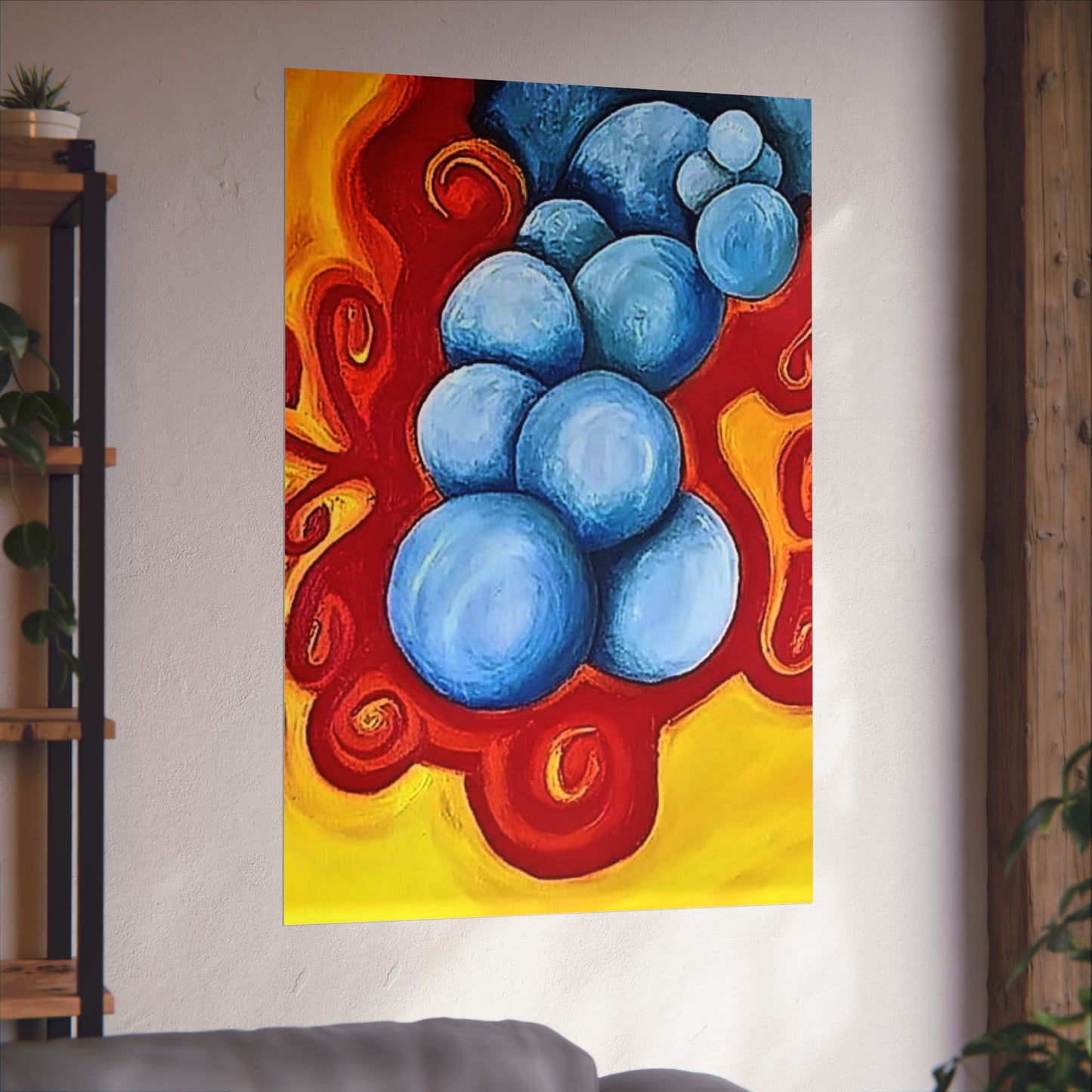 Blue Balls Fine Art Posters