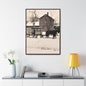 Milk Man Gallery Canvas Wraps Vertical Frame 30″ x 40″ 1.25" Walnut