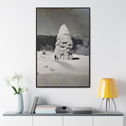 Liberty Cap Yellowstone Gallery Canvas Wraps Vertical Frame 32″ x 48″ 1.25" Black