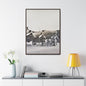 Boeing B-17 Bomber Gallery Canvas Wraps Vertical Frame 30″ x 40″ 1.25" Walnut