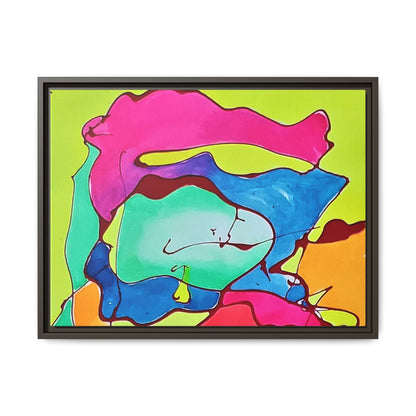 Kool Kid Matte Canvas Framed - Kia Day Design