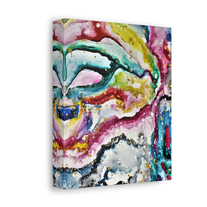 Cosmic Face Stretched Canvas