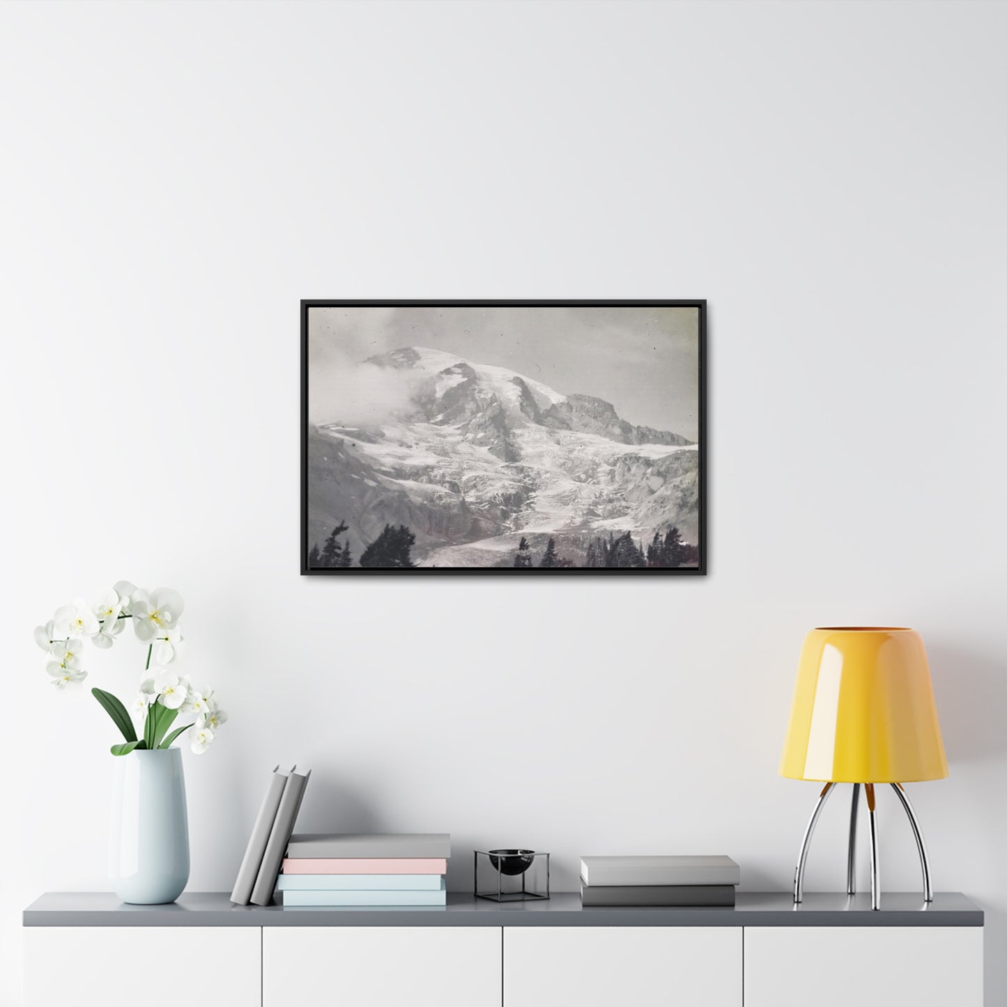 Mount Rainier Gallery Canvas Wraps, Horizontal Frame