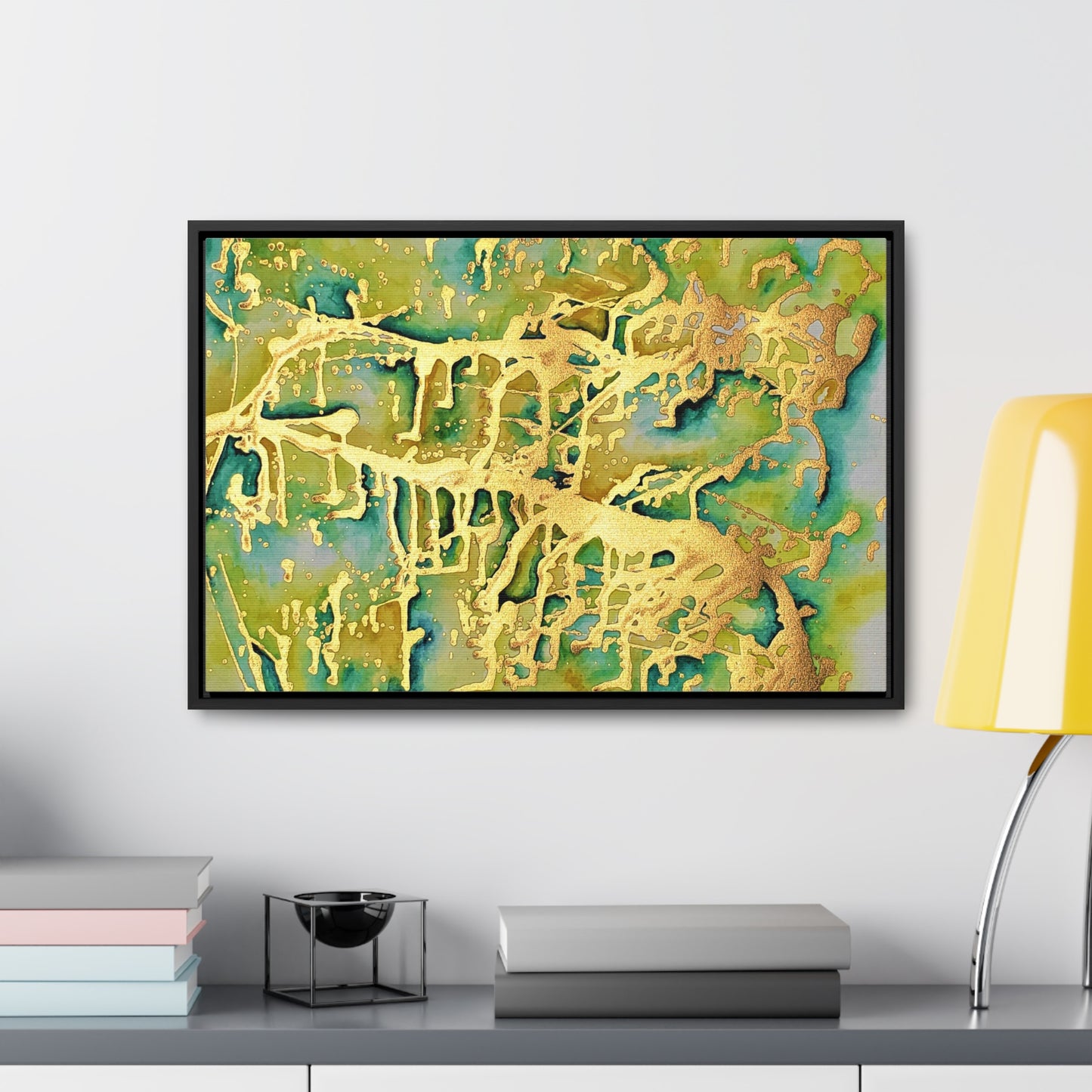 Acid Rain Gallery Canvas Wraps, Horizontal Frame