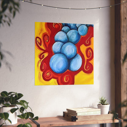 Blue Balls Fine Art Posters