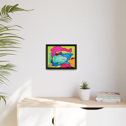 Kool Kid Matte Canvas Framed - Kia Day Design