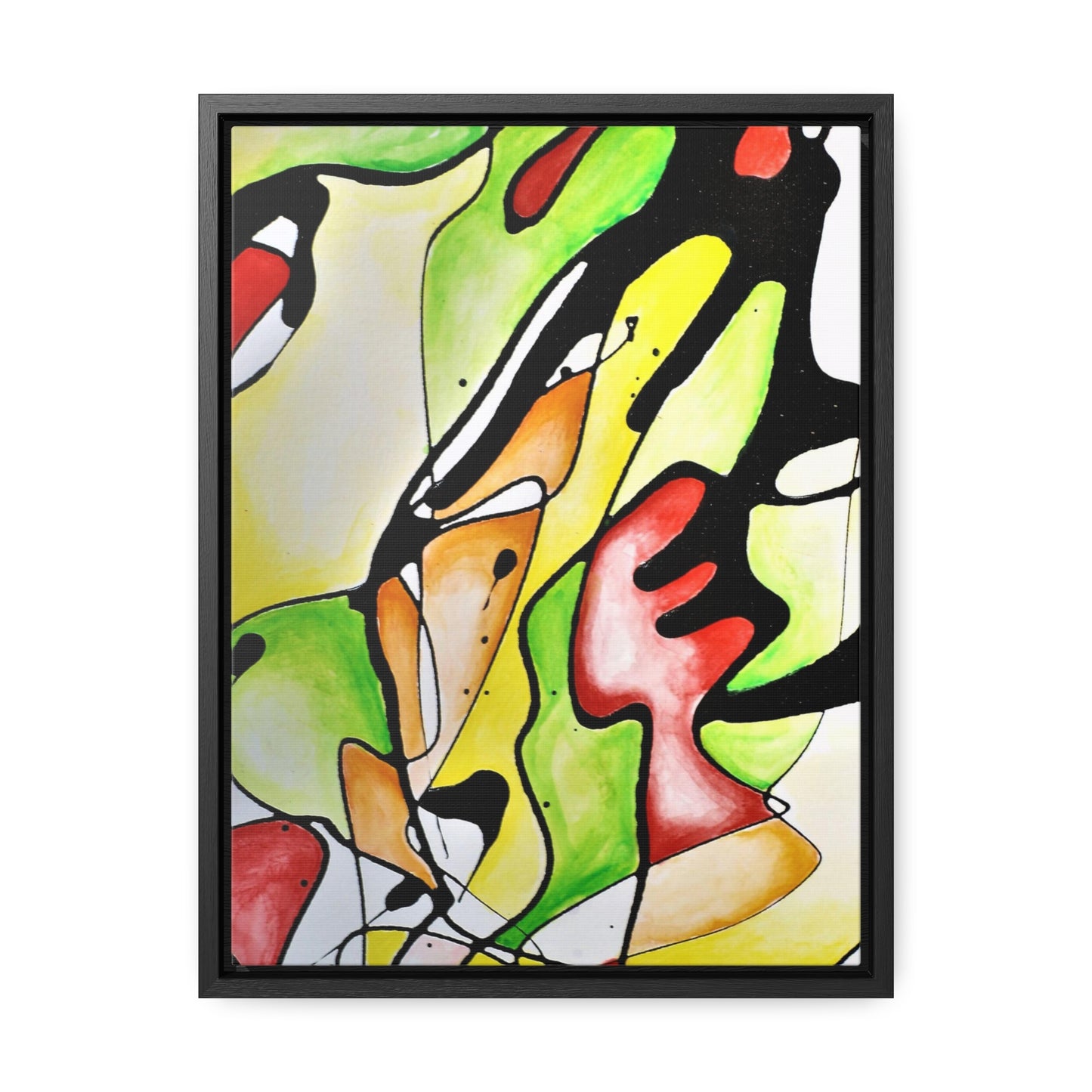 Red Mushroom Gallery Canvas Wraps, Vertical Frame