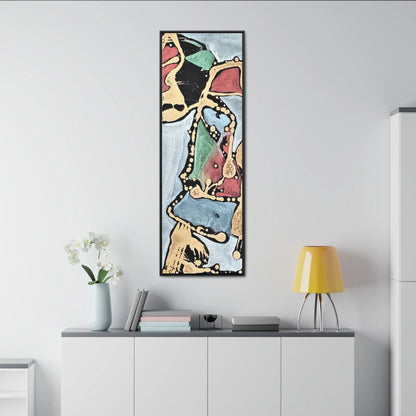 Angry Cat Gallery Canvas Wraps, Vertical Frame 20″ x 60″ 1.25"