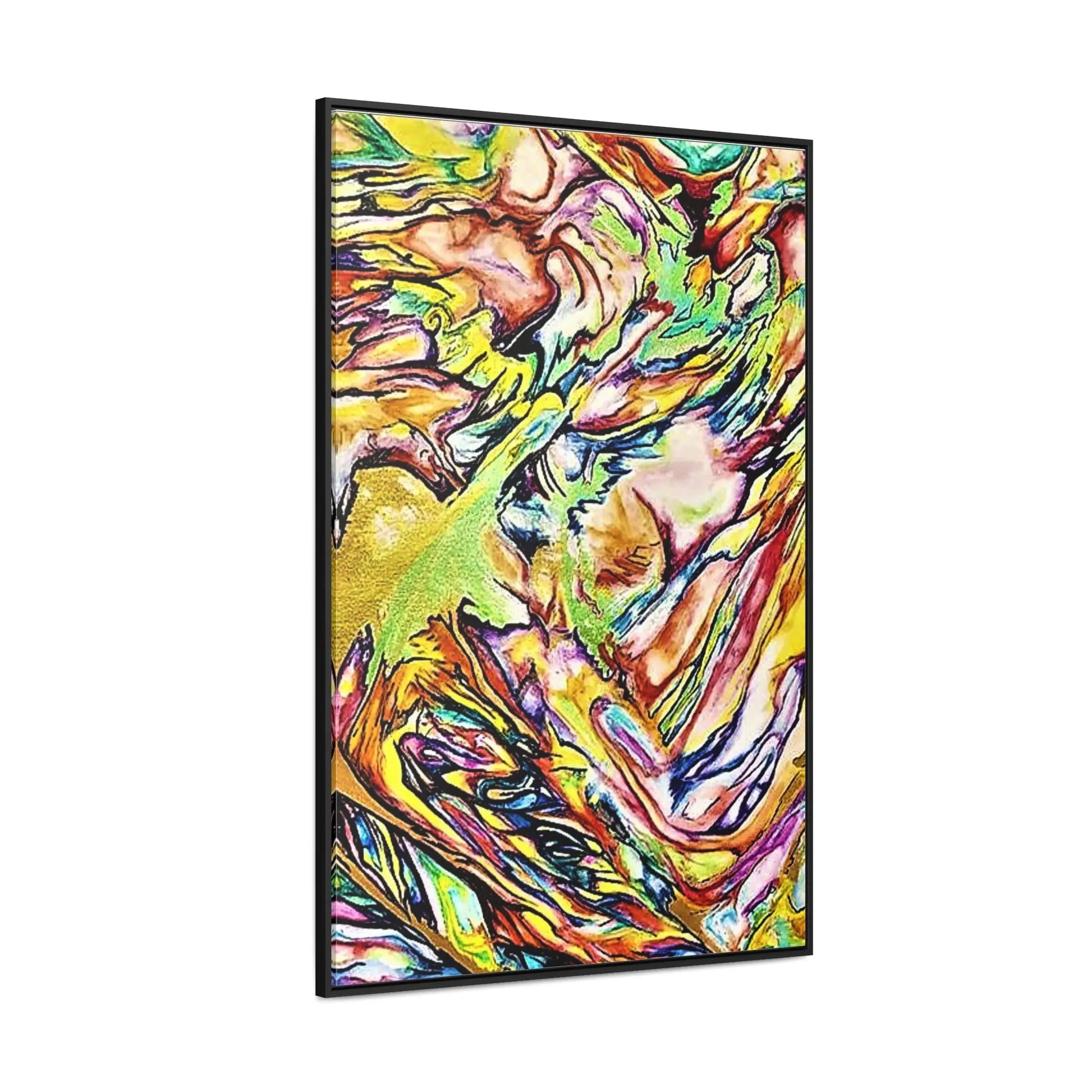 Phoenix Rising Gallery Canvas Wraps, Vertical Frame