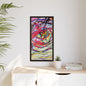 The Eye Framed Art Print - Kia Day Design
