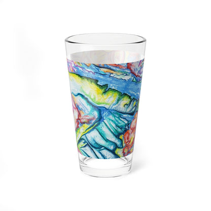 Abstract Mixing Glass - Kia Day Design