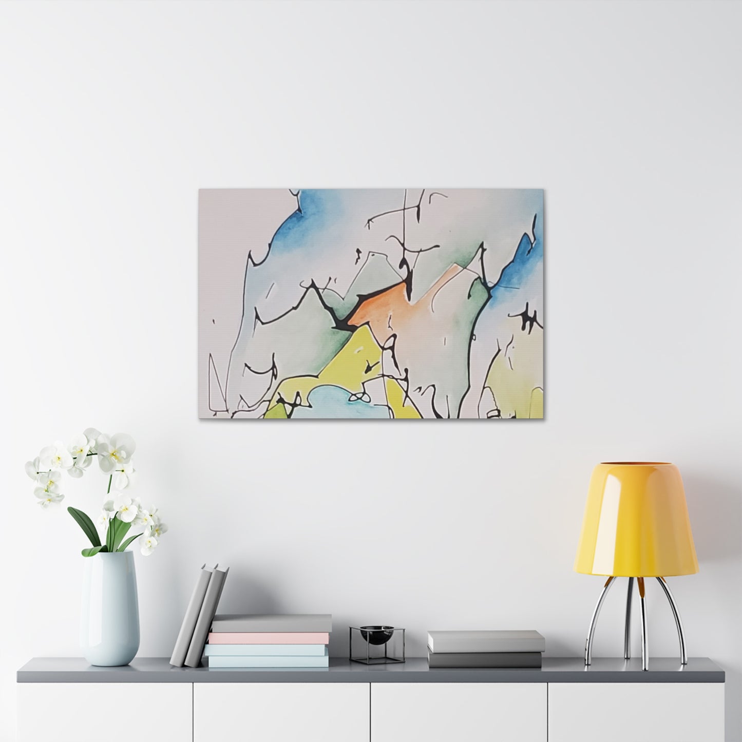 Misty Mountains Canvas Gallery Wraps