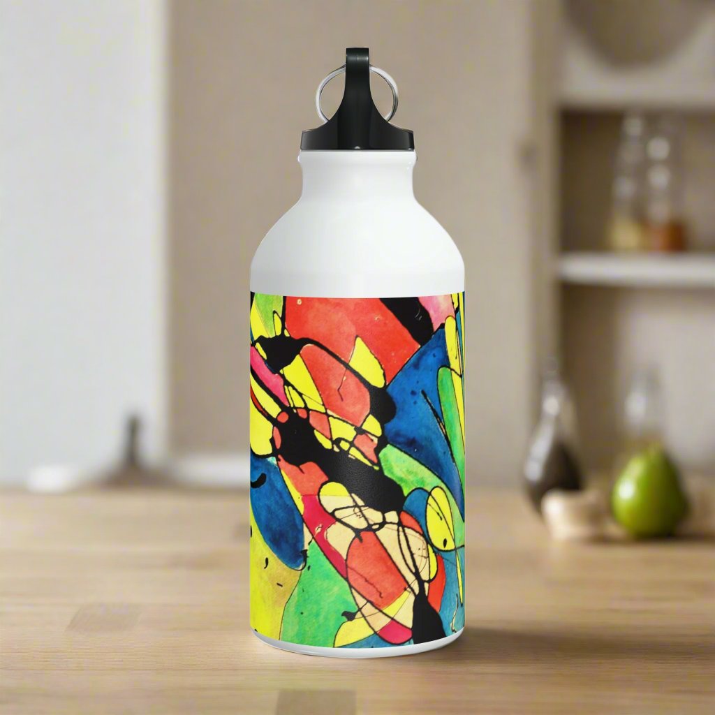 Exploding Earth Oregon Sport Bottle