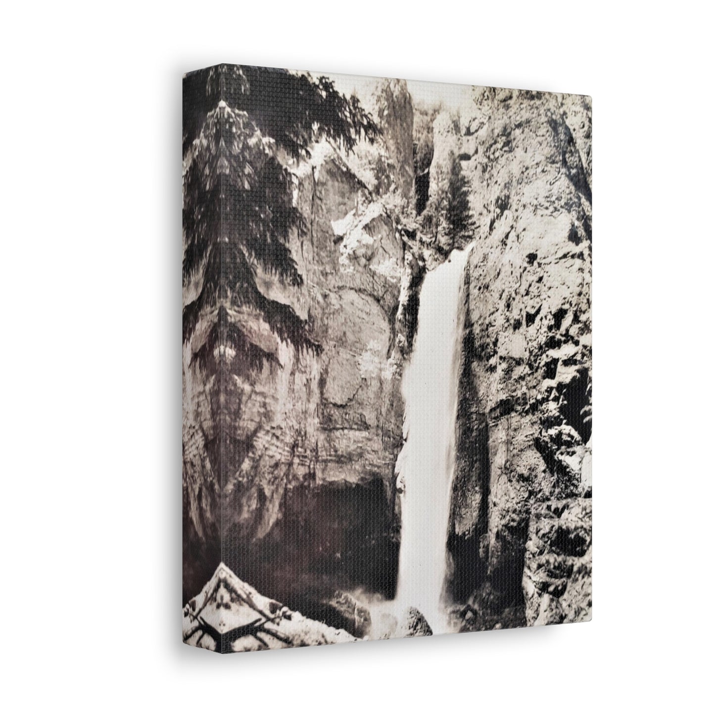 Tower Falls Yellowstone Stretched Canvas