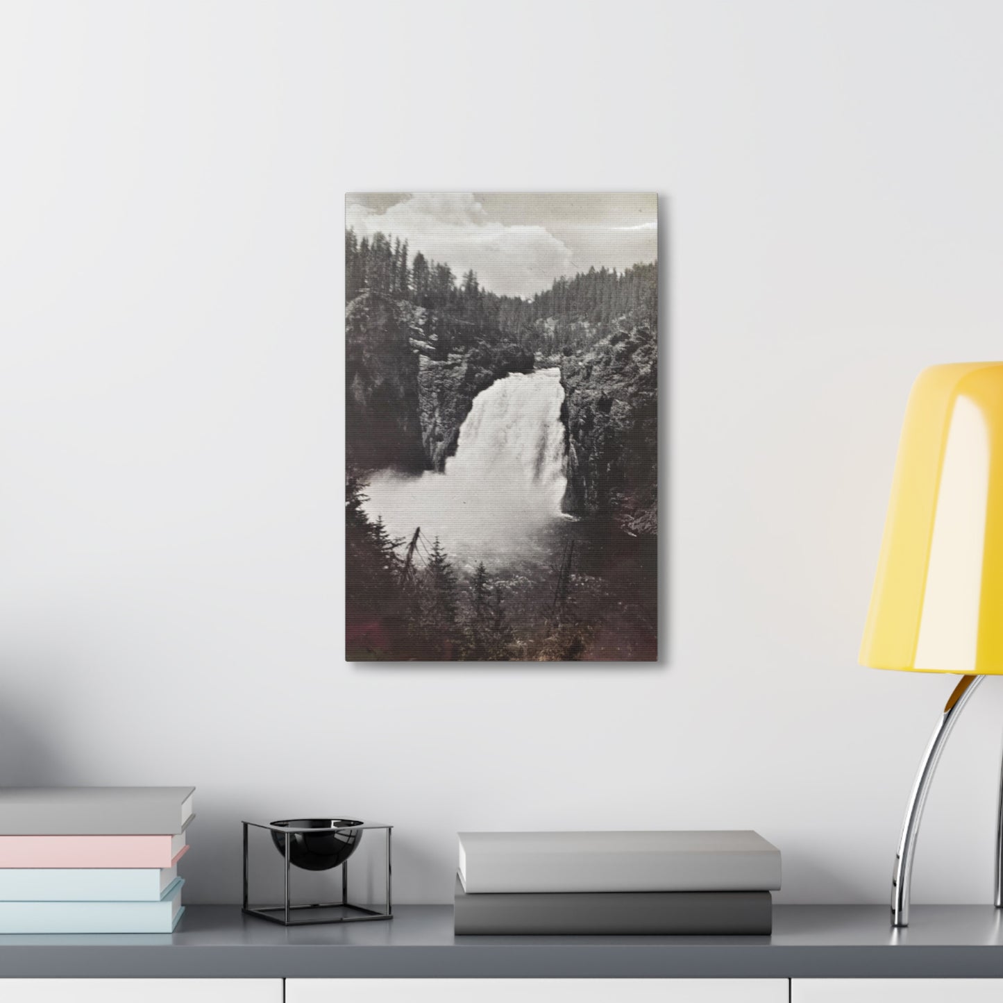 Upper Falls Yellowstone Canvas Gallery Wraps