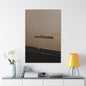 Navy Day New York Hudson River October 27th 1945 War Ships Canvas Gallery Wraps 32″ x 48″ 1.25"